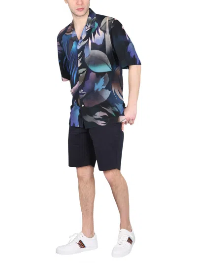 Ps By Paul Smith Ps Paul Smith Zebra Bermuda In Multi