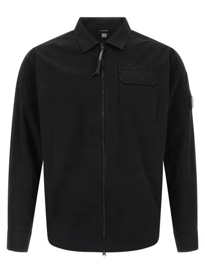 C.p. Company C.p.company Organic Gabardine Zipped Utility Overshi