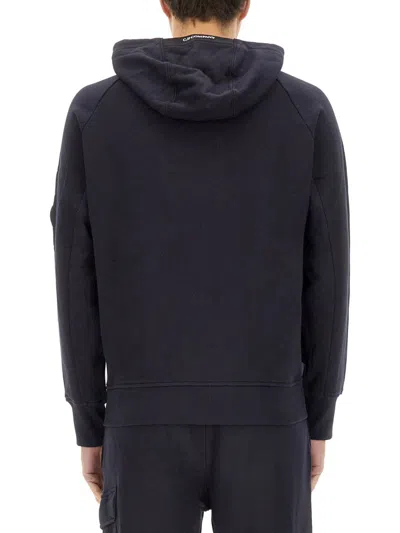 C.p. Company Zip Sweatshirt. In Multi