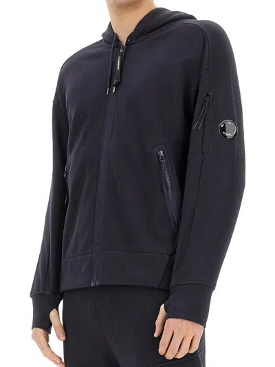 C.p. Company Zip Sweatshirt. In Multi
