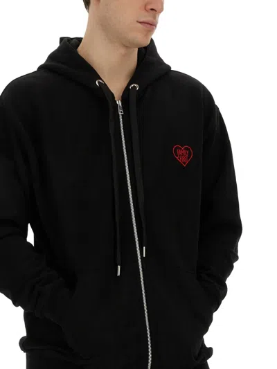 Family First Zip Sweatshirt.