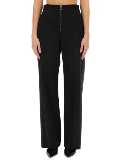 Msgm Zippered Pants In Multi