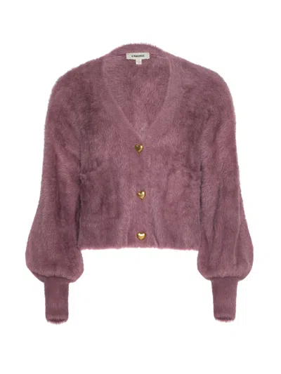 L'agence Harriet Cardigan In Pink