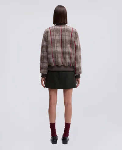 Aspesi Pyrenean Wool Cardigan In Brown