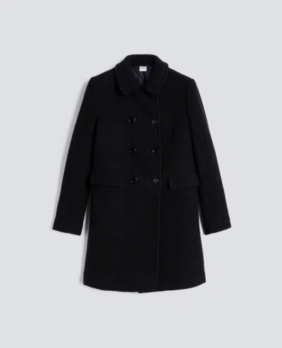 Aspesi Scarlett Trench Coat In Dark Blue