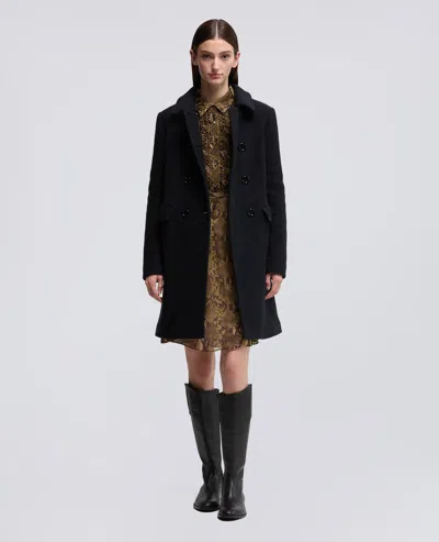 Aspesi Scarlett Trench Coat In Dark Blue