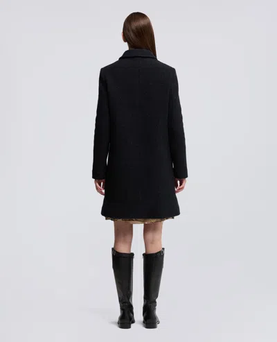 Aspesi Scarlett Trench Coat In Dark Blue