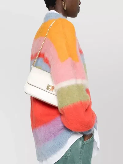 Golden Goose Gioia Flap Leather Shoulder Bag