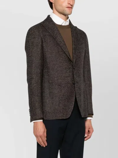 Tagliatore Men's Single Breast Jacket In Gray