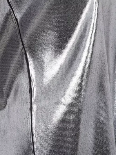 Junya Watanabe Metallic Sleeveless Sweater Structured Shoulders In Metallic
