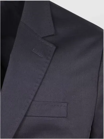 Michael Kors Tech Blazer Buttoned Cuffs In Black