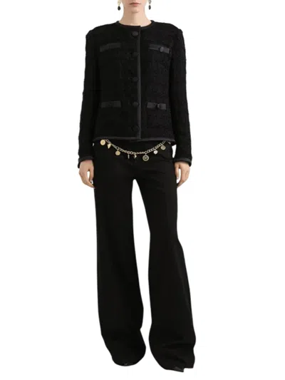 Dolce & Gabbana Denim 5-pocket Trousers In Black