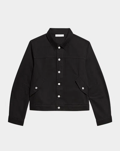 Helmut Lang Apex Trucker Jacket In Black
