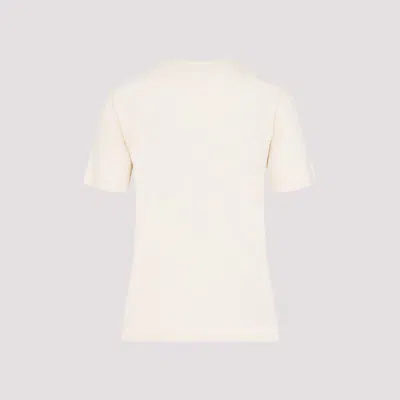 Jacquemus Le Tshirt Gros Grain Short Sleeve In Neutral