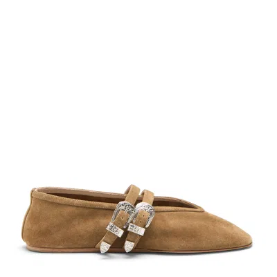 Le Monde Beryl Claudia Ballet Flat In Brown