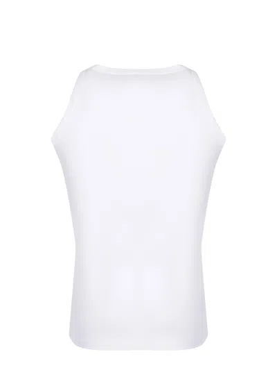 State Of Order Cotton Tank Top In White