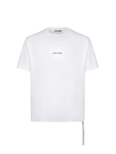 State Of Order T-shirt In White