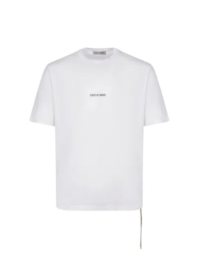 State Of Order T-shirt In White