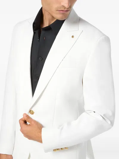 Billionaire Wool Blazer In White