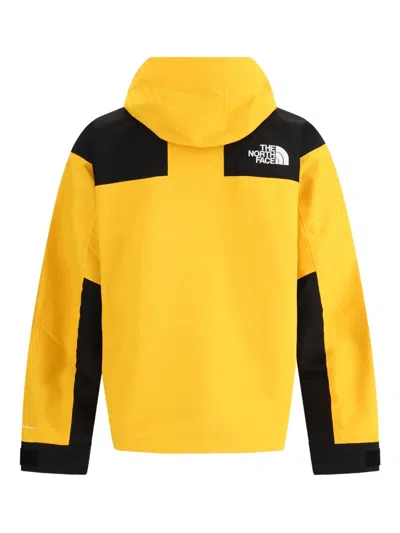 The North Face Dryvent Mono Nylon Windbreaker Jacket In Yellow
