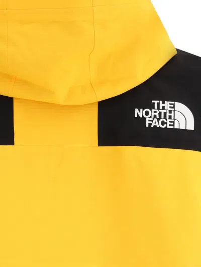 The North Face Dryvent Mono Nylon Windbreaker Jacket In Yellow