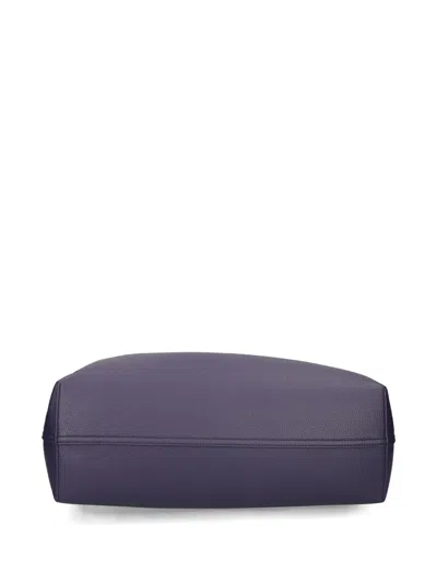 Emporio Armani Myea Medium Shopping Bag In Blue