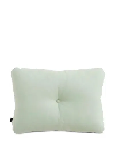 Hay Buttoned Rectangular Cushion (50cm X 65cm) In Green