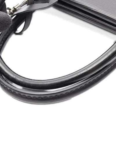 Pre-owned Louis Vuitton 2014 Marly Mm Handbag In Black