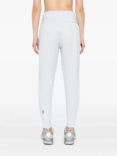 On Logo-printed Track Pants In White