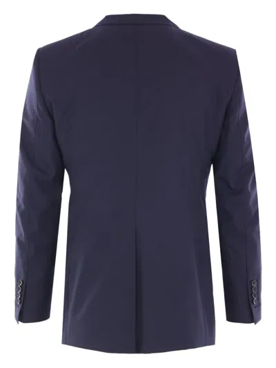 Tom Ford Two-button Wool Suit In Blue