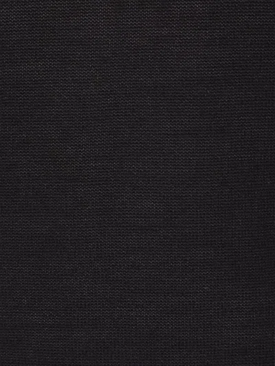 Ermanno Scervino Lace-insert Turtleneck Top In Black