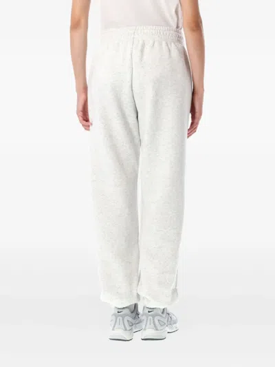 Nike High Waist Logo Joggers In White