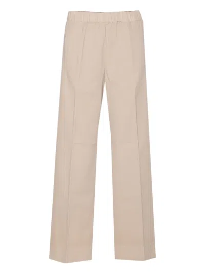 True Avenue Welt-pocket Trousers In Neutral
