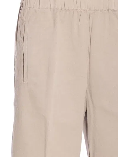 True Avenue Welt-pocket Trousers In Neutral