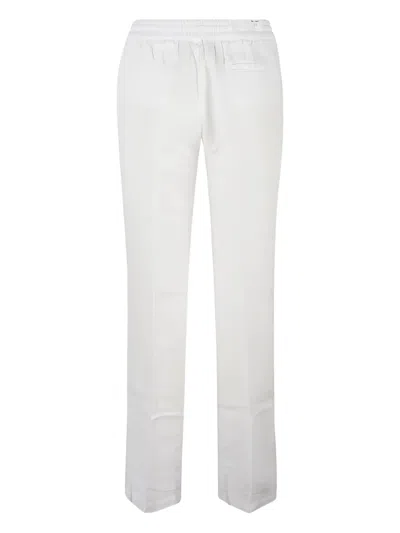 Re-hash Linen Trousers In White