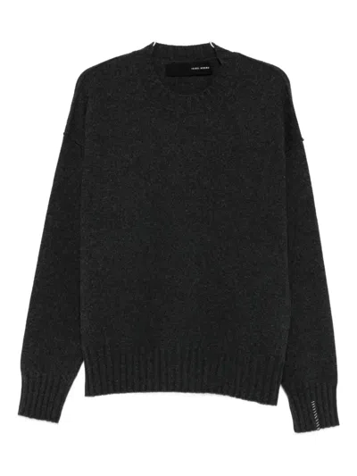 Isabel Benenato Sweaters In Gray