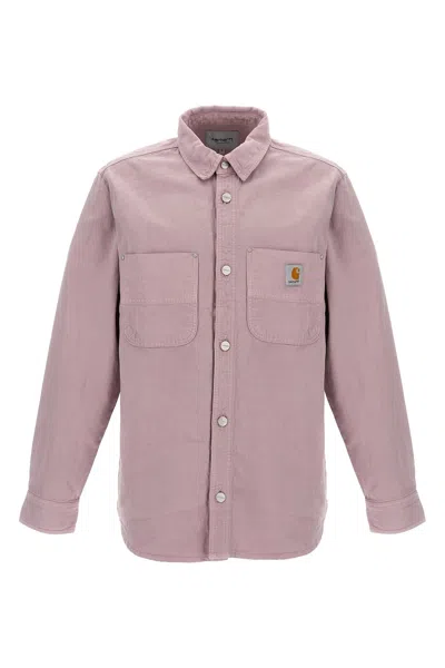 Carhartt Chore Coat With Chest And Front Pockets In Pink