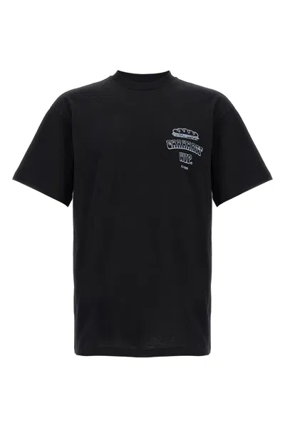 Carhartt Short Sleeve Sandwich T Shirt Black In Black