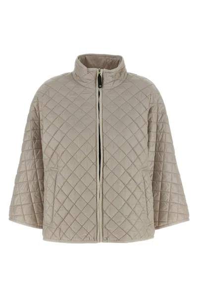 Max Mara The Cube 'delfina' Reversible Hood In Gray