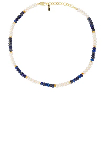 Eliou Carter Beaded 18kt Gold-plated Necklace In Multi