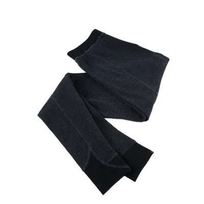 The Viridi-anne Dark Grey Leggings In Black