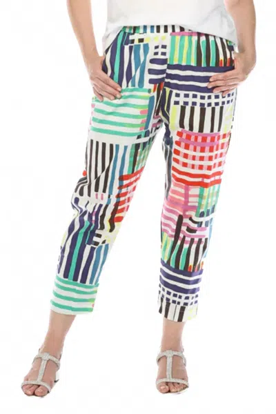 Terra Modern Stripe Pant In Multi