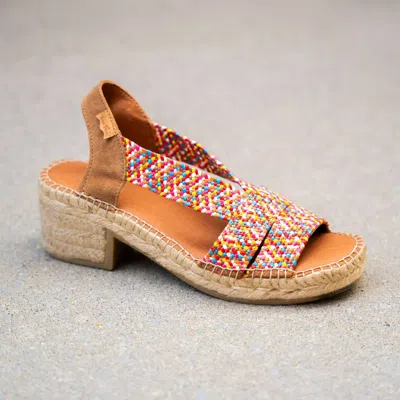 Toni Pons Women's Dalyn Sandal In Multi Color Print In Multi