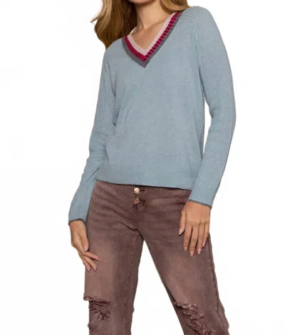 Lisa Todd Shore Blue Cashmere Sweater