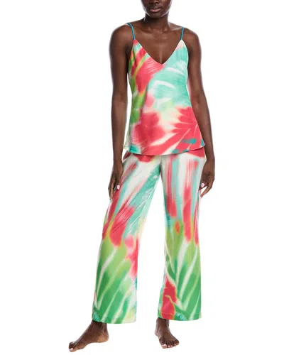 Natori 2pc Usami Top & Pant Set In Multi