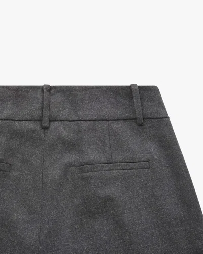 Herno Resort Trousers In Melange Fabric In Gray
