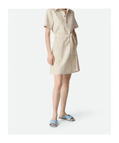 Bottega Veneta Riva Intrecciato Flat Mule Sandals In Blue