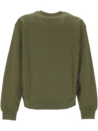 Kenzo Silm Fit Sweatshirt In Green