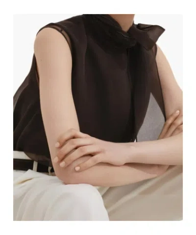 Brunello Cucinelli Self-portrait Knitted Dress In Black