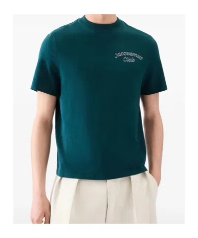 Jacquemus Le T-shirt Club Cotton T-shirt In Green